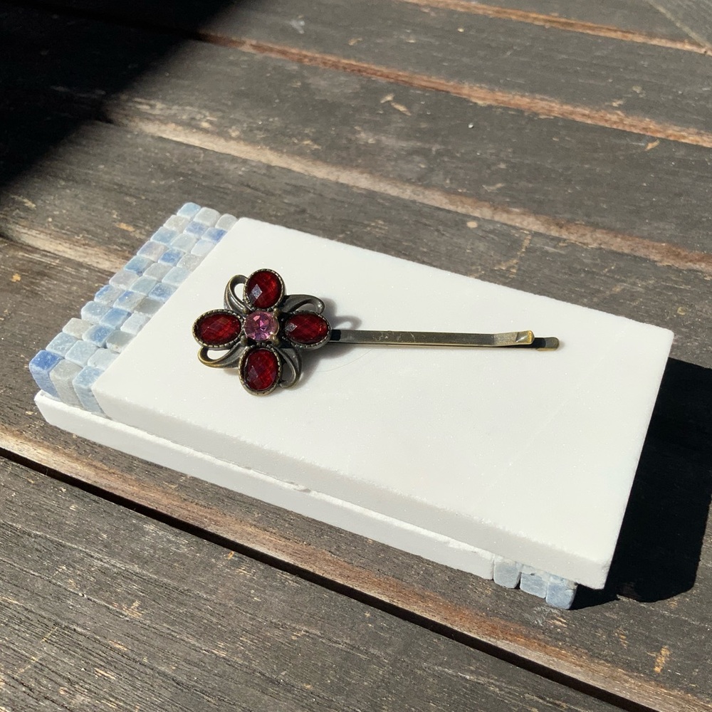 Vintage Flower Hair Pin